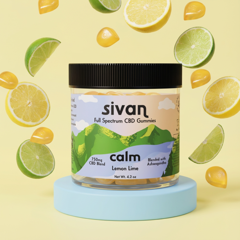Sivan CBD Gummies | Edible Calm 30CT