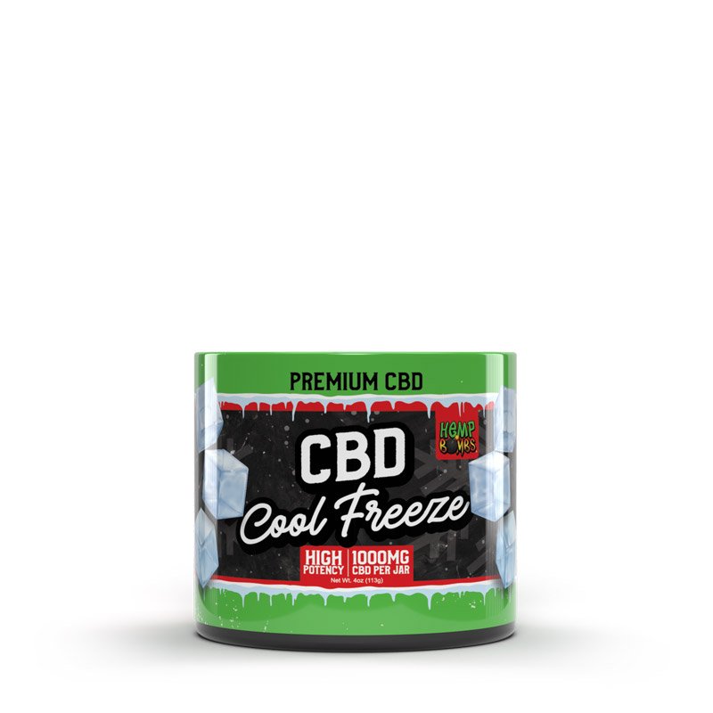 Hemp Bombs CBD Pain Freeze | Hempbombs Topical Painfreeze 1000mg