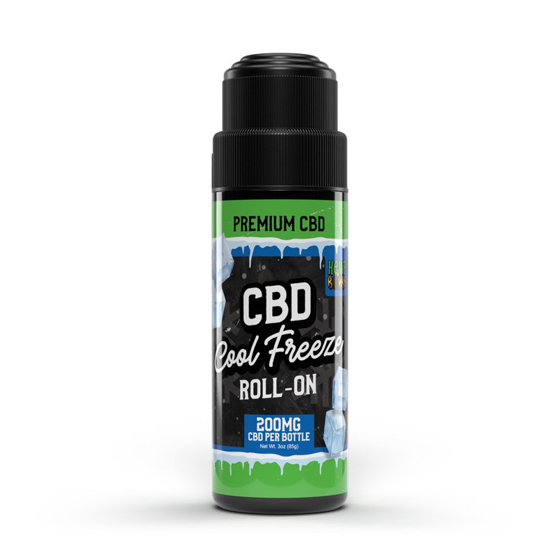 Hemp Bombs CBD Pain Freeze | Hempbombs Topical Painfreeze Roll-On 200mg