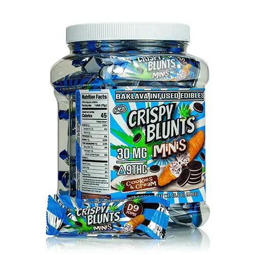 Crispy Blunts D9 30mg Cookies & Cream