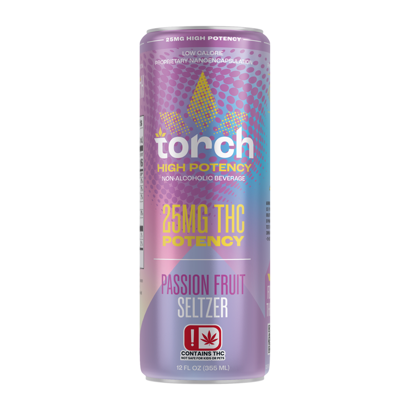 Torch Seltzer 25MG | Passion Fruit
