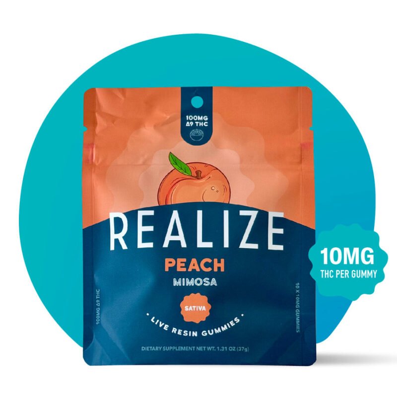 Realize Delta 9 Gummies 100mg | Edible Mimosa