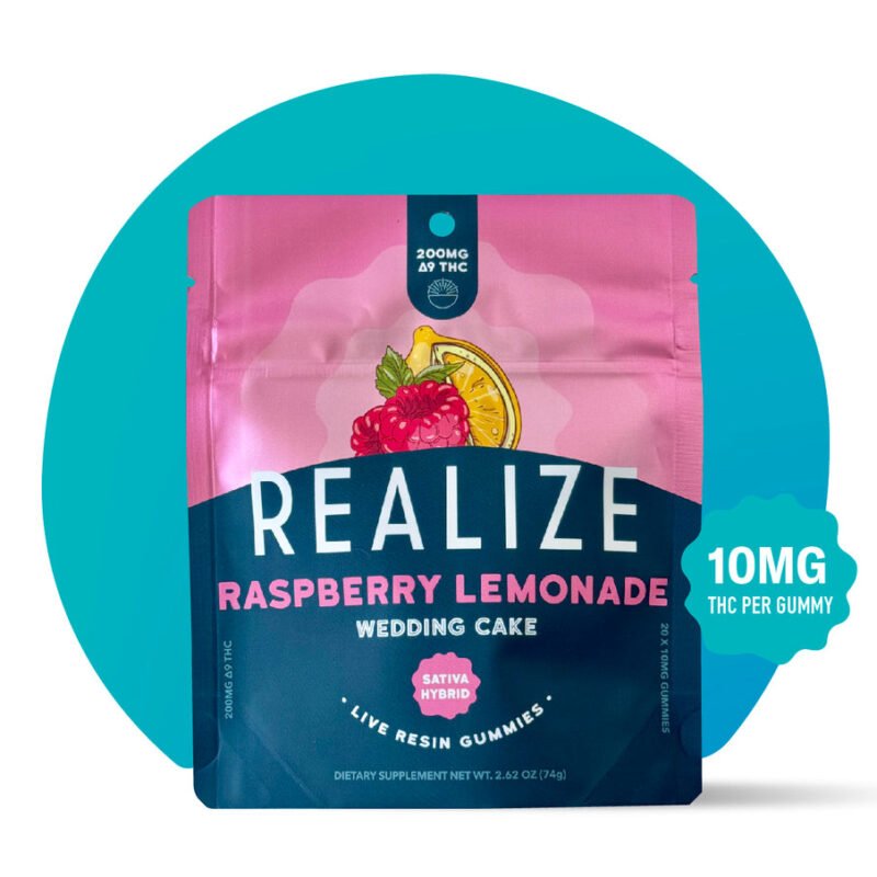 Realize Delta 9 Gummies 200mg | Edible Weddingcake