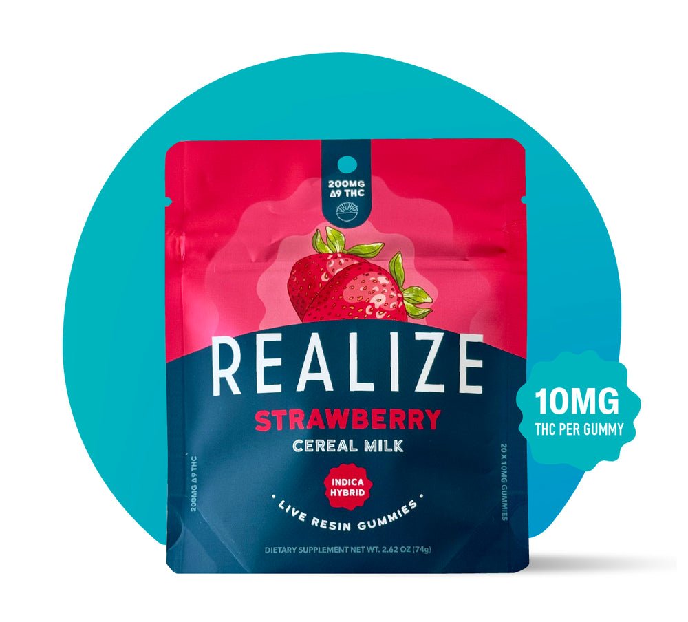 Realize Delta 9 Gummies 200mg | Edible Cerealmilk