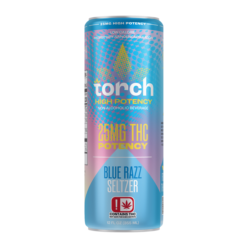 Torch Seltzer 25MG | Blue Razz