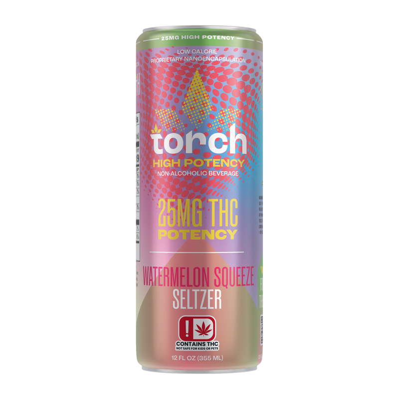 Torch Seltzer 25MG | Watermelon Squeeze